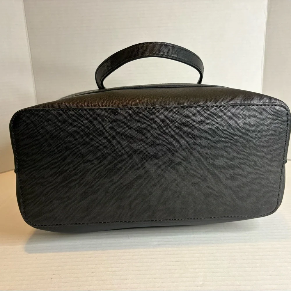 Steve Madden Black Shoulder Bag with Removable Strap - Picture 6 of 8